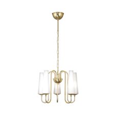 Závěsné svítidlo 5x E14 zlaté Zuma Line MAGNUM 1127