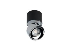 LED2 11508335DT KLIP ON stropné povrchové bodové svietidlo LED D77mm 11W/770lm 3000K TRIAC čierna, chróm