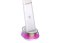 Immax 08974L CORELLA stolní lampa LED 7W 150-450lm 3000-5500K RGB podsvícení, bílá, zlatá, dotykové ovládání, noční podsvícení, stmívatelné, RGB, CCT