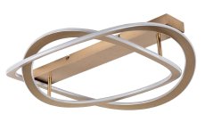 RABALUX 71280 Kallira stropné svietidlo D590mm LED 72W/12260/3800lm 3000K zlatá, biela