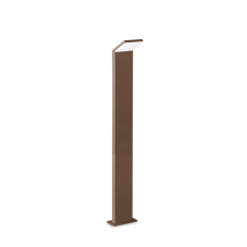 Ideal lux 322452 OUTDOOR STYLE vonkajšie stojanové svietidlo/stĺpik LED V1000mm 9W 1050/780lm 3000K IP54 kávová