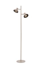LUCIDE 30797/02/38 SENSAS stojacia lampa V1379mm 2xGU10 (ES111) krémová