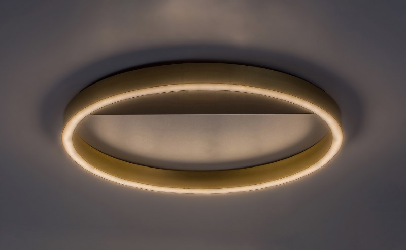 RABALUX 71309 Thric stropné svietidlo D400mm LED 20W/1250lm 3000K čierna, zlatá, biela