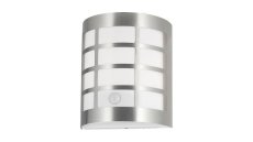 Rabalux 8800 Sevilla vonkajšie nástenné svietidlo 165mm 1xE27 11W IP44 matný chróm