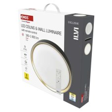 Stropné svietidlo LED 1800lm 2700–6500K IP20 EMOS ILVI ZM5118