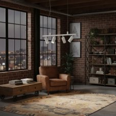 IdealLux 231372 DYNAMITE SP4 závěsné svítidlo GU10 4x28W IP20 bílá