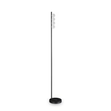 Ideal Lux 313313 PING PONG stojací lampa LED V1550mm 12W 1000/740lm 3000K černá