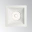 Ideal lux 192376 GAME SQUARE zápustné svietidlo 84x84mm LED 11W 950/780lm 3000K biela, UGR