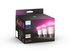 Philips HUE LED White and color Ambiance žárovka E27 3x6,5W 800lm 2000-6500K+RGB stmívatelná BlueTooth 3-set