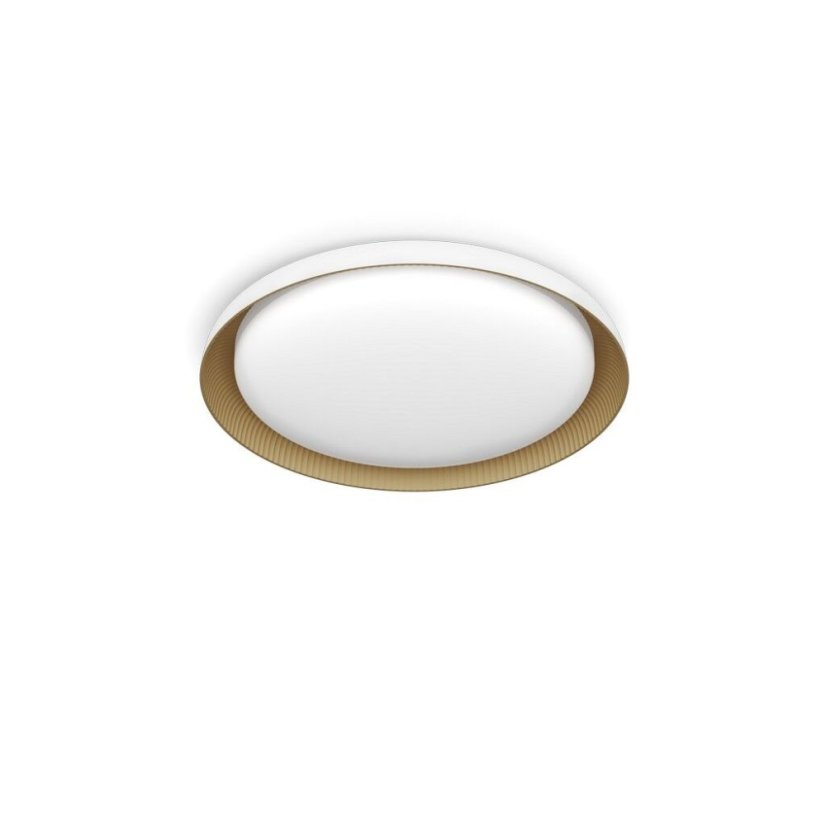 Philips UltraEfficient 8720169301054 Pebblo stropné svietidlo D320mm LED 10W/1850lm 2700K biela, béžová, SceneSwitch