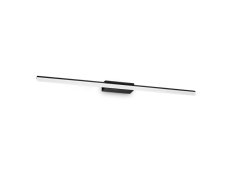 Ideal lux 345147 RIFLESSO nástěnné svítidlo nad zrcadlo š820mm LED 19W 2150/1360lm 3000K IP54 černá