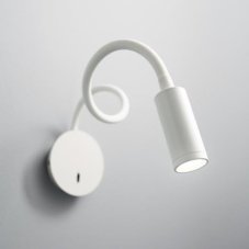 Nástenné svietidlo Ideal lux 203171 FOCUS-2 AP1 BIANCO 1xLED 3W/130lm 3000K biela
