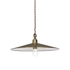 Závěsné svítidlo Ideal lux 112701 CANTINA SP1 BRUNITO 1xE27 60W leštěný