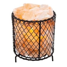 GLOBO 28304 STONE solná lampa V170mm 1xE14 matná černá