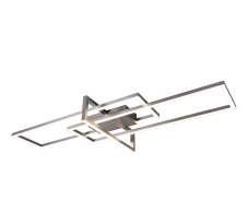 TRIO 620310307 SALINAS stropní svítidlo LED 34W/3900lm 3000K matný nikl, switchdimmer