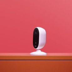 Philips Wiz 8720169072039 interiérová kamera 120° zorné pole, 1080P, 30 FPS, IR, biela+ adaptér