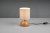 TRIO Reality R50351035 LUCI stolná lampička V230mm 1xE14 imitácia dreva, béžová