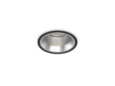 Ideal lux Pro 266558 OFF zápustné svietidlo D110mm LED 15W 1300/1070lm 3000K IP54 čierna, UGR