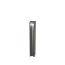 Ideal Lux 294025 KURT vonkajšie stojanové svietidlo/záhradný stĺpik LED V650mm 12W 1000/250lm 4000K antracitová