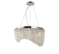 AZzardo AZ1284 DECOline CARMEN TOP / PENDANT stropní / závěsné svítidlo 6xG9 40W IP20 čiré sklo