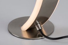 RABALUX 74196 Jarnelle stolní lampička LED 12W/850lm 3000K saténová chromová, bílá