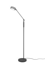 TRIO 426510142 FRANKLIN dotyková stojaca lampa SMD LED V1330mm 6,5W/650lm 2700+3200+4000K antracit, stmievateľná