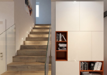 Ako na osvetlenie schodiska