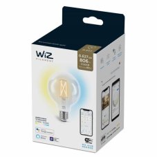 Philips WiZ Tunable white 8718699786694 LED žárovka Filament Globe E27 6,7W/806lm G95 2700-6500K