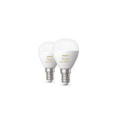 8719514491168 Philips Hue White Ambiance žárovka LED E14 5,1W/470lm 2200-6500K P45 kapka 2-set