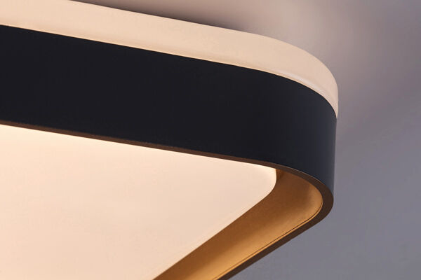 RABALUX 71029 Liatris stropní svítidlo LED 395x395mm 26W/1450lm 3000K šedá, bílá