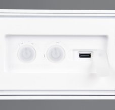 TRIO Reality R23306101 SILVES solární nástěnné svítidlo se senzorem SMD LED 6W/700lm 4000K IP44 bílá, hybrid
