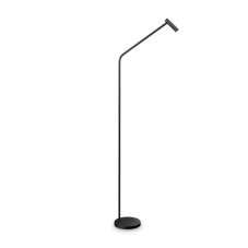 Ideal Lux 295497 EASY stojací lampa LED V1280mm 3,5W 250/200lm 3000K černá