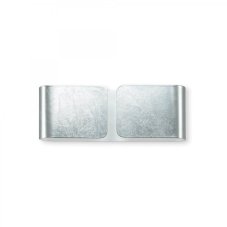 Nástěnné svítidlo Ideal lux 091136 CLIP AP2 MINI Argenta 2xG9 40W