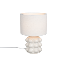 Stolná lampa 1x E14 biela IP20 TRIO Reality KATE R56481001