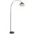 GLOBO 58227BS NEWCASTLE stojacia lampa V1960mm 1xE27 matná čierna, dymová