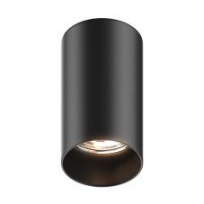 Povrchové bodové svietidlo 5,6 cm 1x GU10 čierne Zuma Line TUBA 92680-N