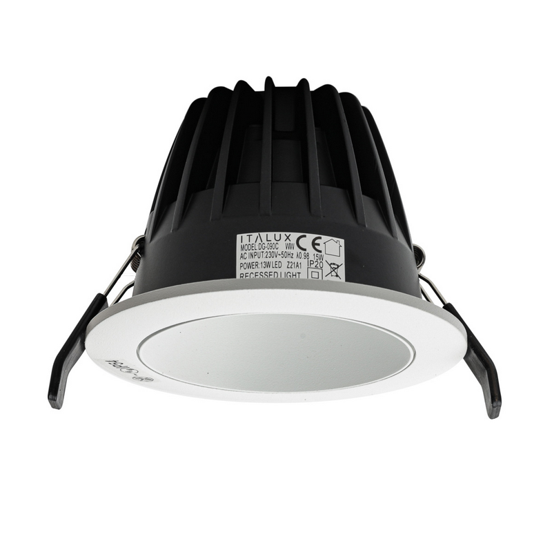 ITALUX DG-090C/WK-NW/50 Rezzo zápustné svítidlo LED D110mm 13W/1200lm 4000K IP54 bílá