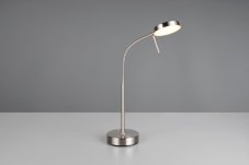 TRIO Reality R54561107 MORENO stolní lampička v450mm SMD LED 3W/300lm 2700+4000+6000K nikl matný