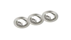 TRIO 650100307 Jura zápustné svietidlo GU10 3x15W