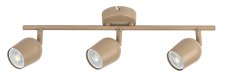 Stropné bodové svietidlo / spot 3x GU10 taupe IP20 Rabalux LIANET 73100