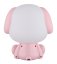 GLOBO 21761P PUPPY dotyková stolná lampička detská V200mm LED 1W 32lm 3000K ružová, biela, USB Cable incl., 3StepDIM