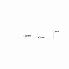 LED nástěnné svítidlo nad zrcadlo 40 cm 800 lm 4000K IP44 zlaté Zuma Line CAMARA W89949-6W-GD