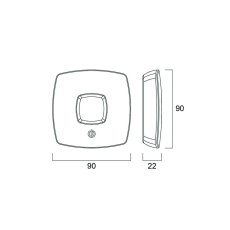 Sylvania 0053644  dotykové svietidlo na betérie s dialkovým ovládačom GIZMO REMOTE LIGHT
