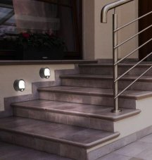 Rabalux 7969 Amarillo exteriérové ​​svítidlo se senzorem LED 15W 3xAA IP44 černá