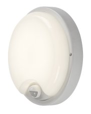 Vonkajšie nástenné svietidlo so senzorom LED 4000K biela IP65 Rabalux Lonato 77214