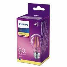 Philips 8718699665289 LED žárovka E27 7W/60W 806lm 2700K A60 filament