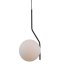 Italux PND-3300-1-BK závesné svietidlo Carimi 1x5W E27 grafitová, biela