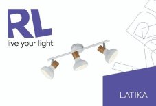 TRIO Reality R81523031 LATIKA stropní bodové svítidlo/spot 3xE14 bílá matná