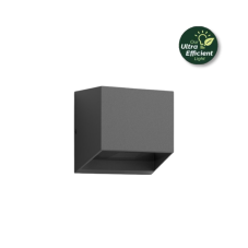 Philips 8720169351318 UltraEfficient Alix venkovní nástěnné svítidlo efektné LED 4,3W/800lm 2700K IP44 antracitová