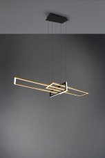 TRIO 320310308 SALINAS závěsné svítidlo LED 34W/4200lm 3000K mosaz, switchdimmer